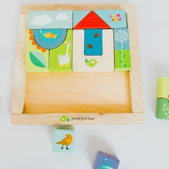 *SOLD* Tender Leaf Garden Patch Puzzle - Picture 2 of 7